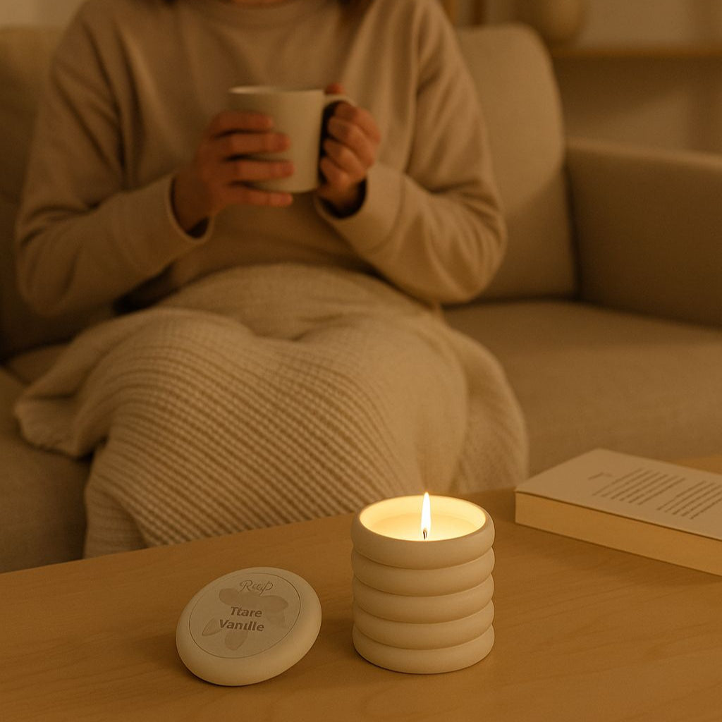 Wellness geuren in handgemaakte geurkaarsen