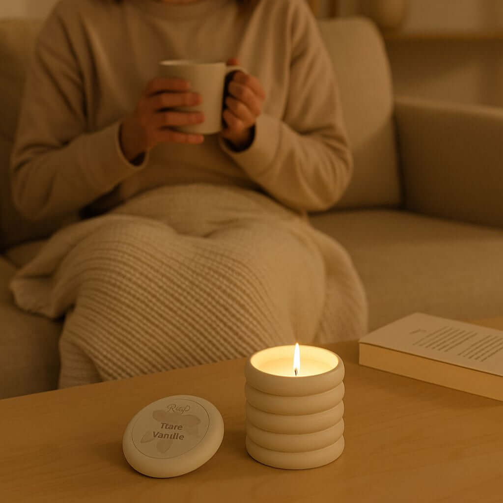 Wellness geuren in handgemaakte geurkaarsen