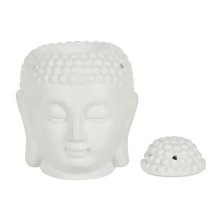 Waxbrander buddha hoofd