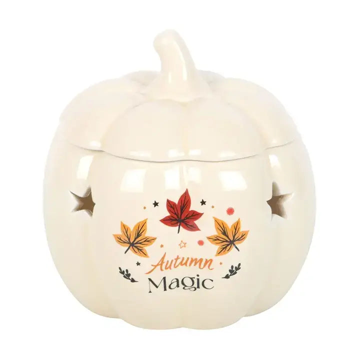 Waxbrander pompoen magic autumn herfst