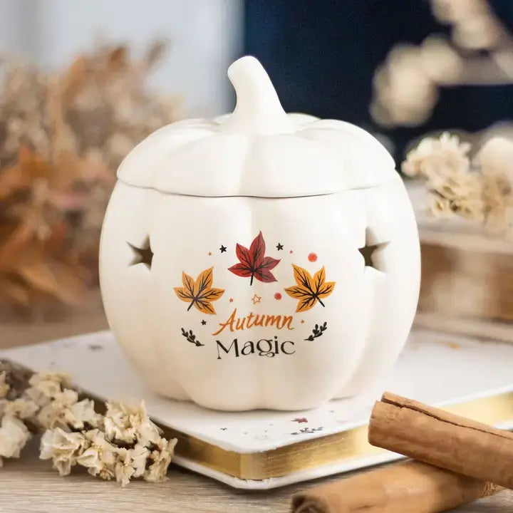 Waxbrander pompoen magic autumn herfst