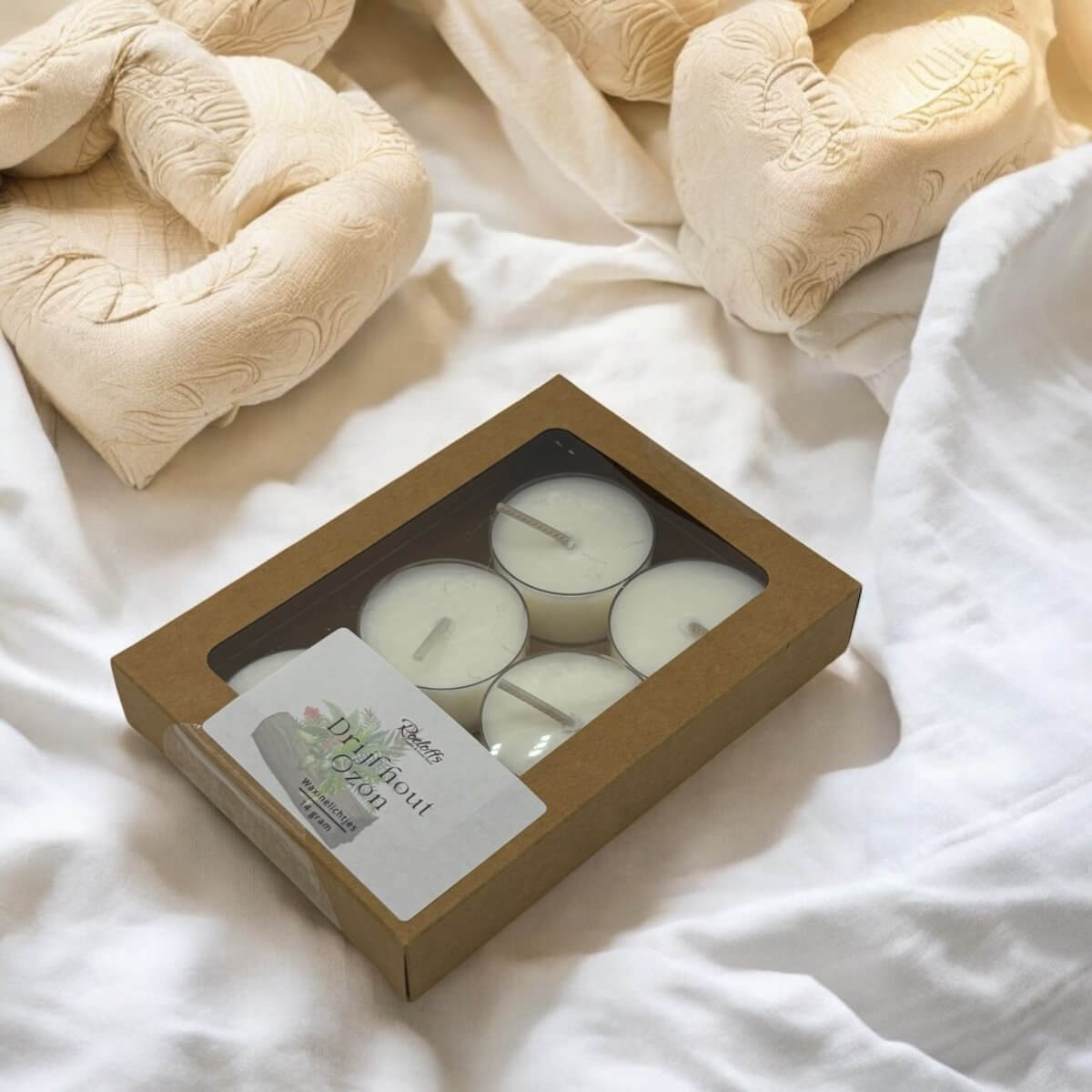 Geur waxinelichtjes Drijfhout - OzonRoeloffs Candles & Home DecorRC000103