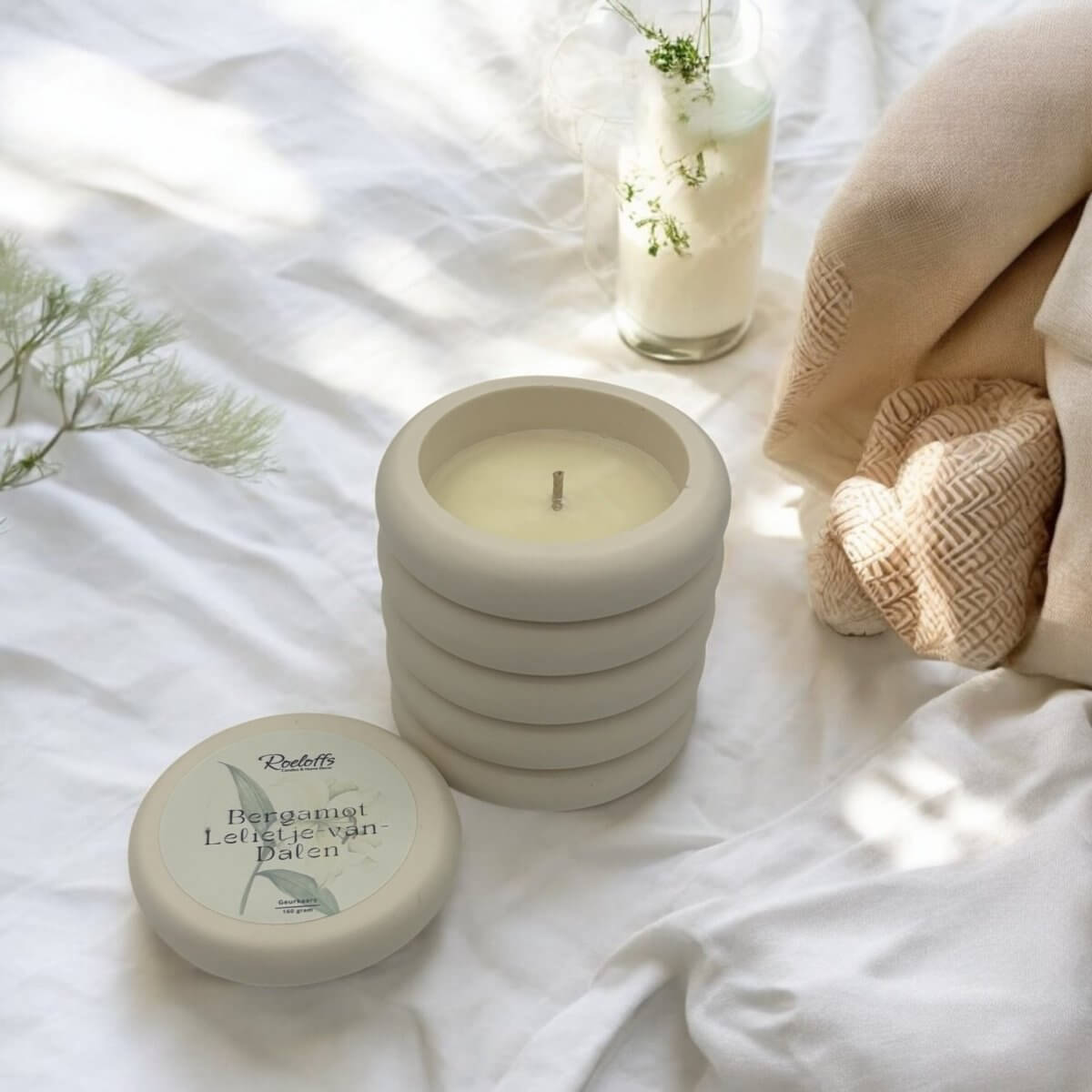 Geurkaars Bergamot - Lelietje van DalenRoeloffs Candles & Home Decor