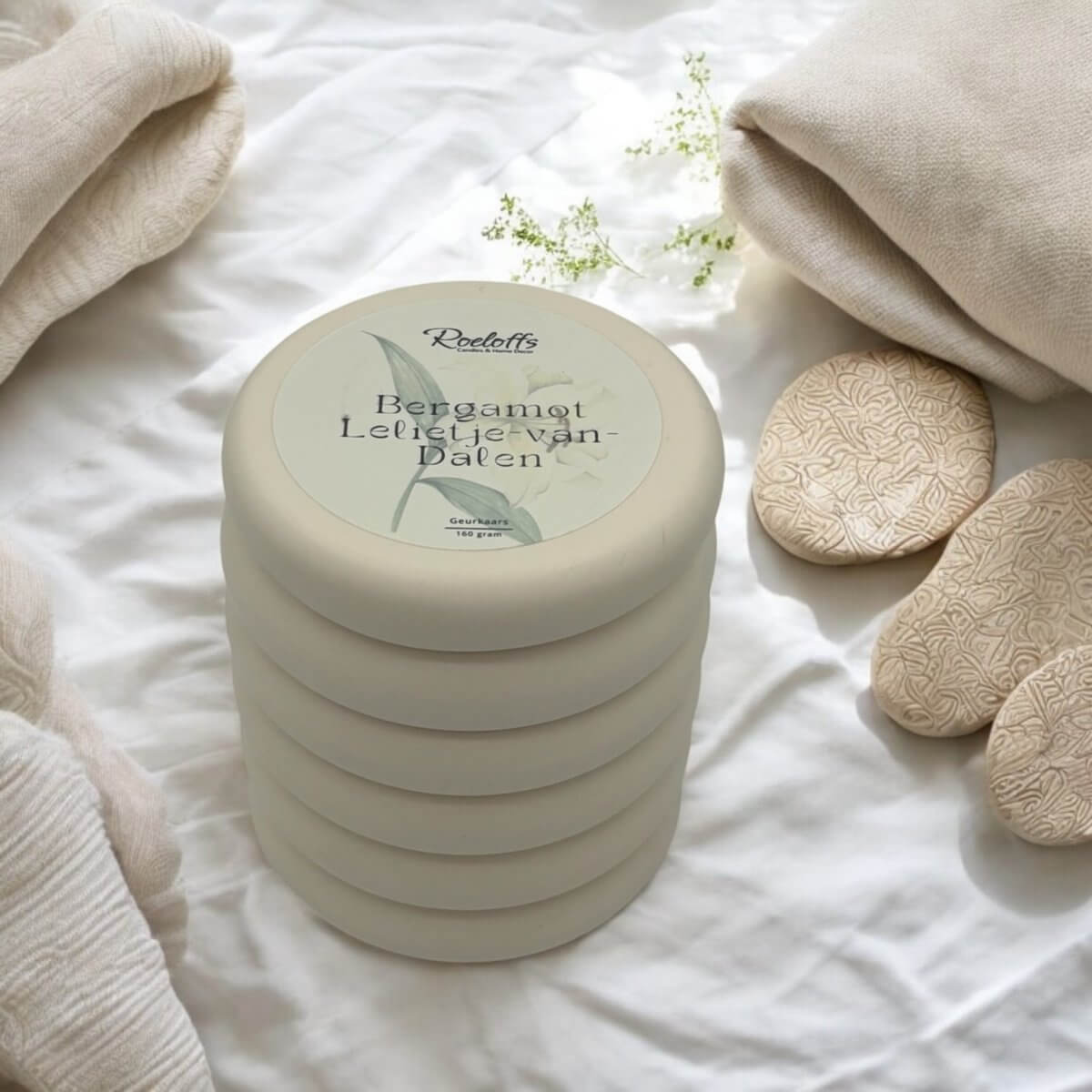 Geurkaars Bergamot - Lelietje van DalenRoeloffs Candles & Home Decor