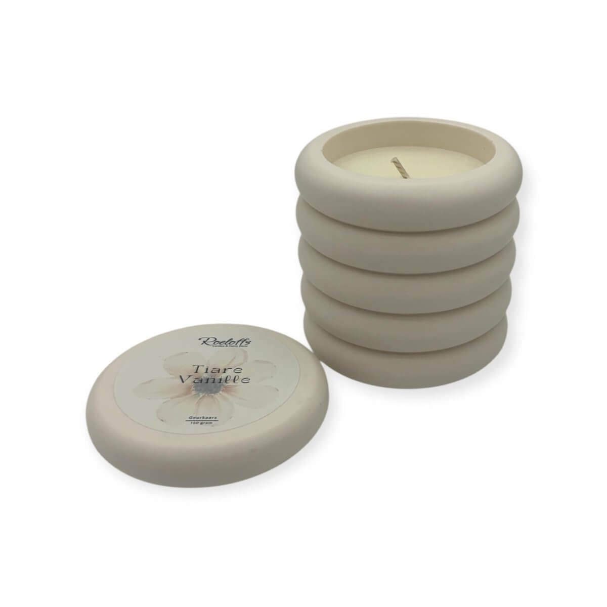 Geurkaars Tiare - VanilleRoeloffs Candles & Home DecorRC000106