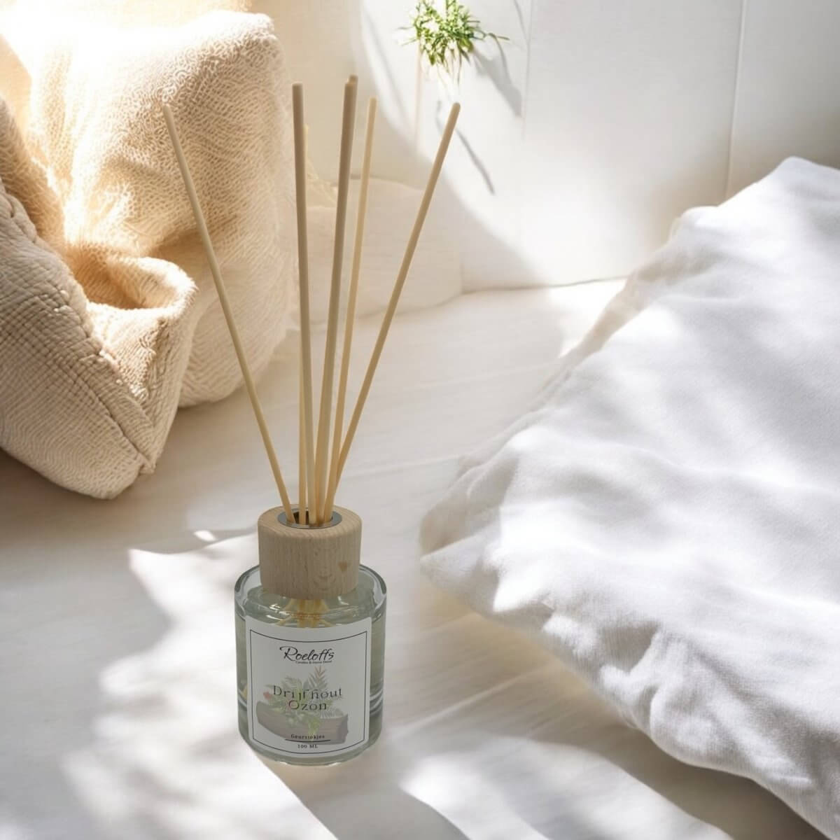 Geurstokjes Drijfhout ozon zomergeur