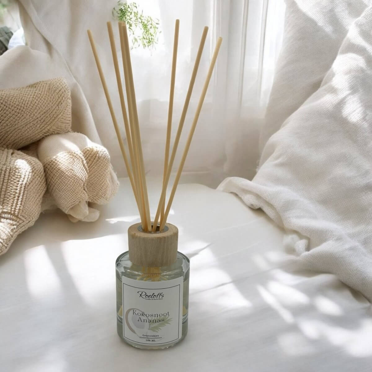 Geurstokjes Kokosnoot - AnanasRoeloffs Candles & Home DecorRCGeugeu00096