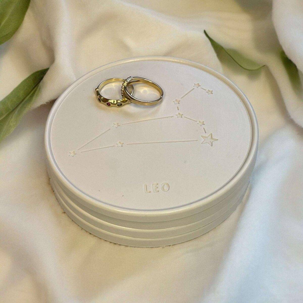 Onderzetters Sterrenbeeld Leeuw - Roeloffs Candles & Home Decor