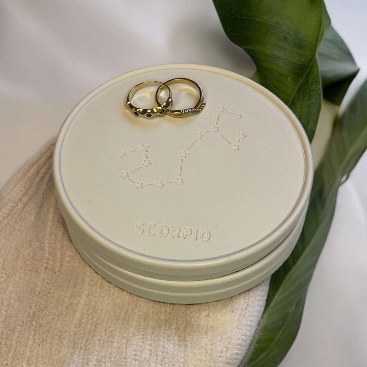 Onderzetters Sterrenbeeld Schorpioen - Roeloffs Candles & Home Decor