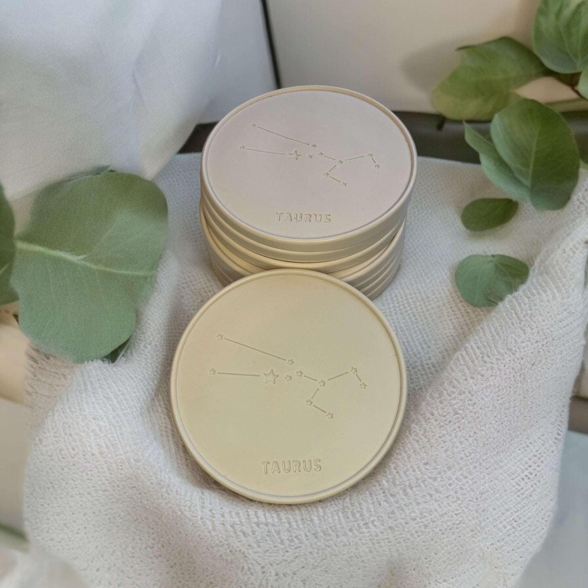 Onderzetters Sterrenbeeld Stier - Roeloffs Candles & Home Decor