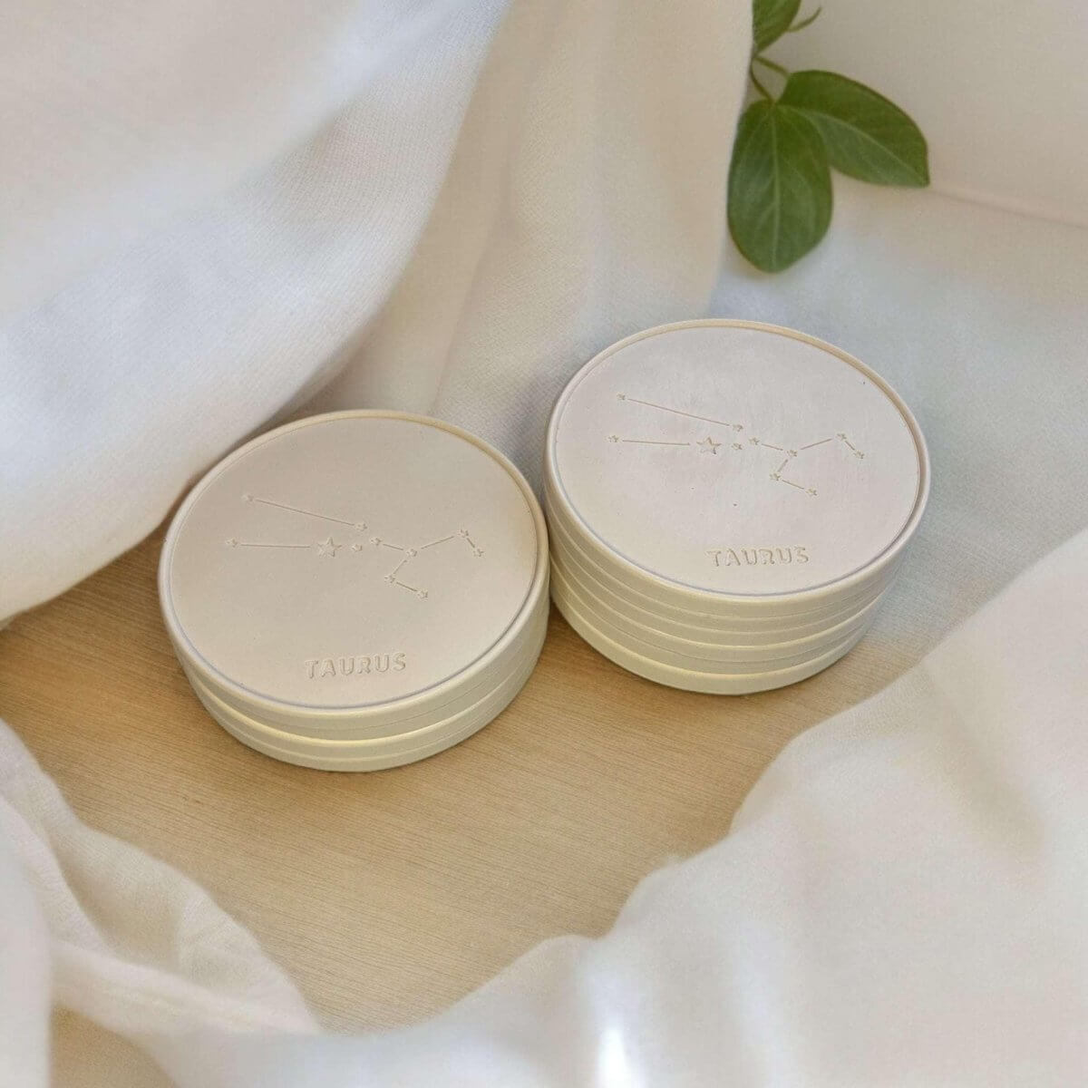 Onderzetters Sterrenbeeld Stier - Roeloffs Candles & Home Decor