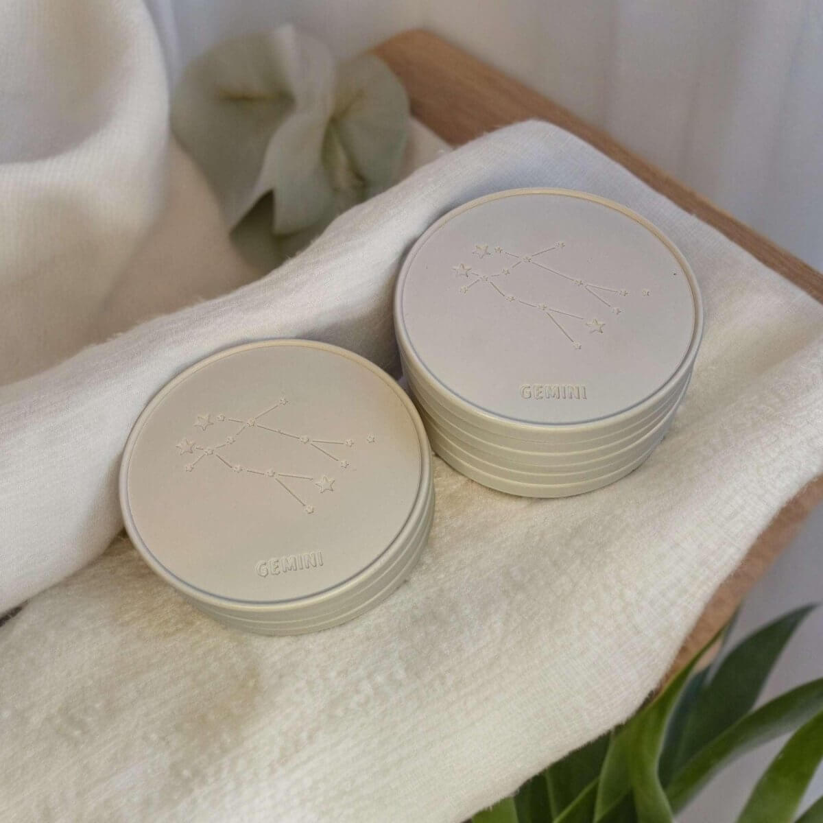 Onderzetters Sterrenbeeld Tweelingen - Roeloffs Candles & Home Decor