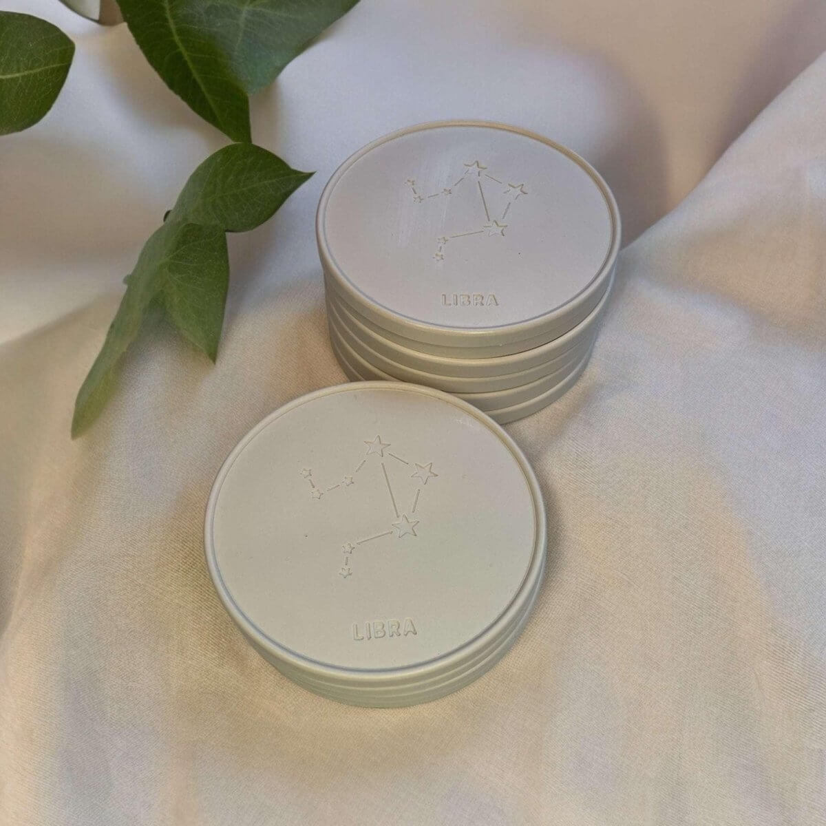 Onderzetters Sterrenbeeld Weegschaal - Roeloffs Candles & Home Decor