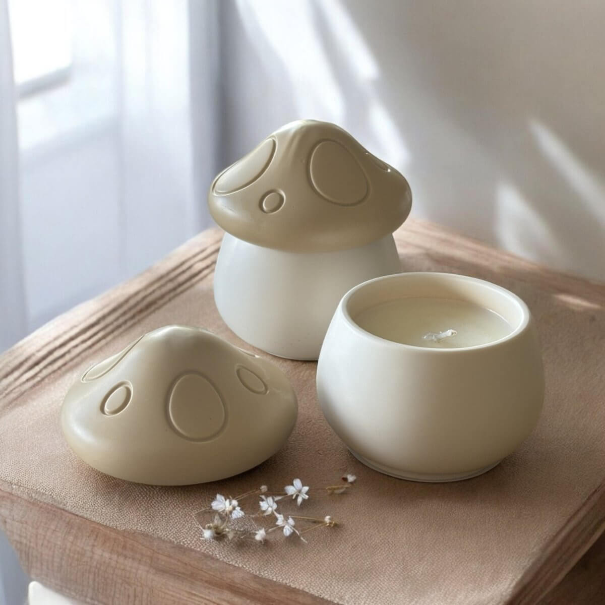 Voordeelbundel herfst geurkaarsen - Onze bestsellers zijn nu samen te koop voor een voordelige prijs! Je hoeft niet meer te kiezen, pompoen kaars en paddenstoel kaars samen in de sale! Roeloffs Candles & Home Decor