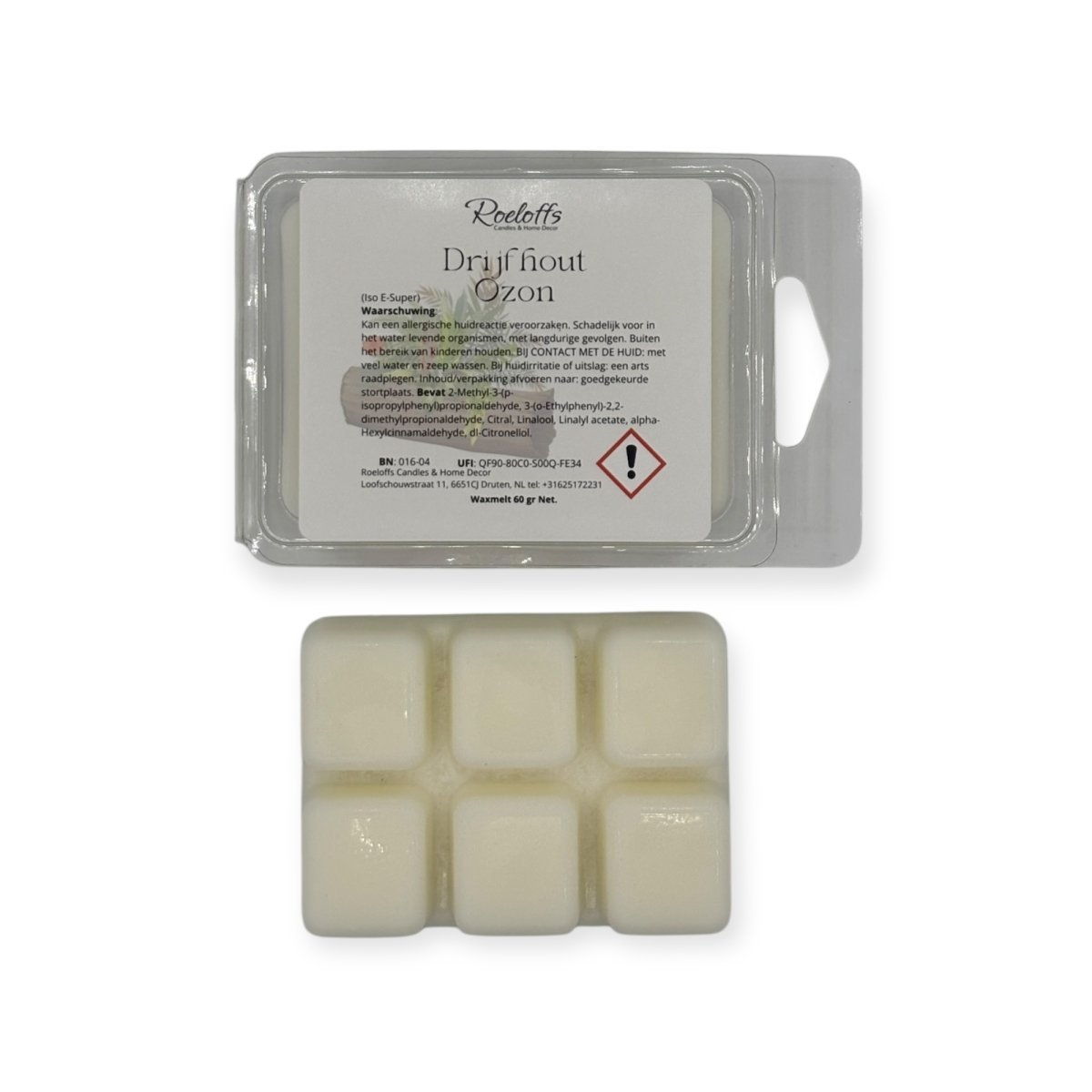 Waxmelt Drijfhout - OzonRoeloffs Candles & Home DecorRC000113