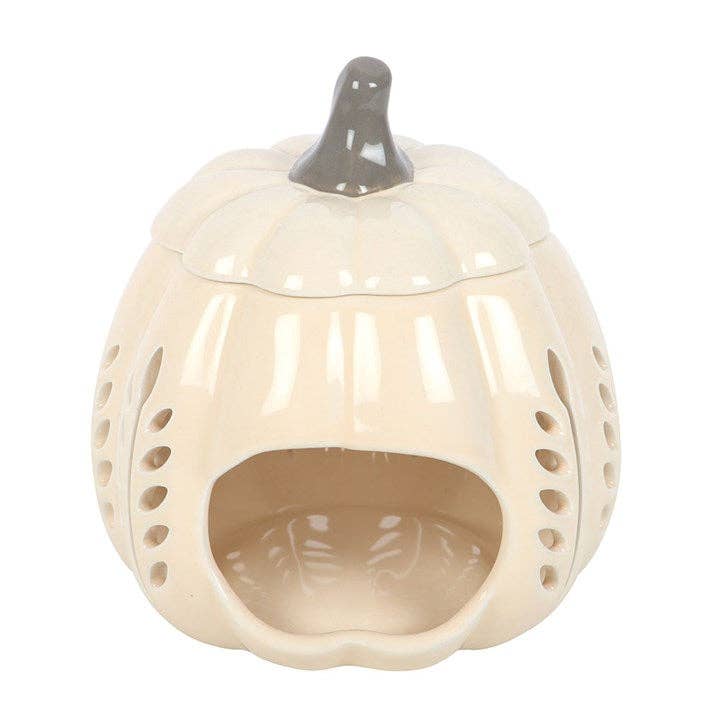 Waxbrander Pompoen Crème achterkant