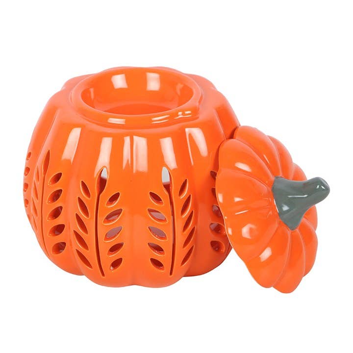 Waxbrander Pompoen Oranje uit elkaar