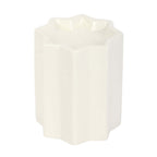 Waxbrander Ster in wit, stervormig ontwerp, perfect voor sfeer en ambiance in huis.