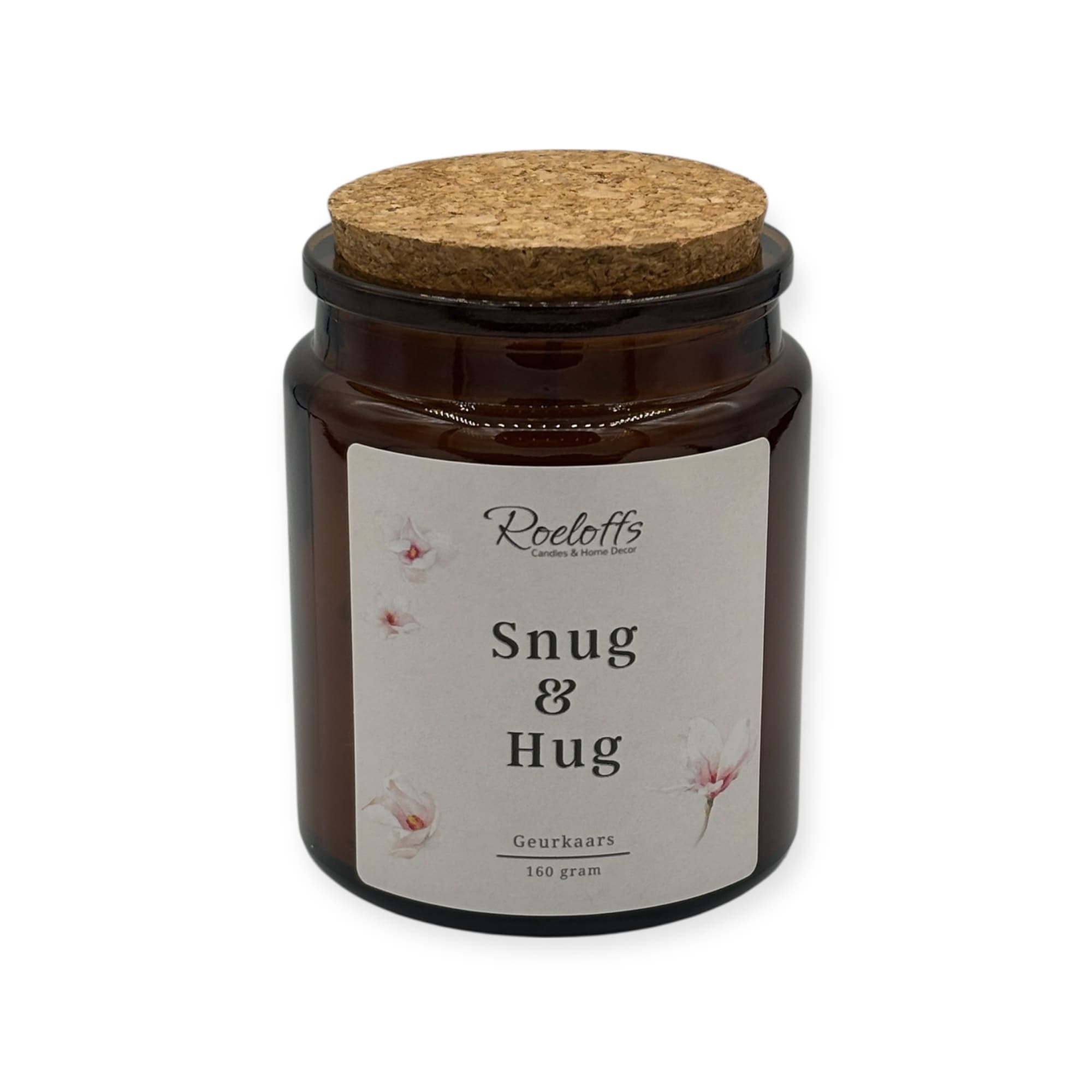 Geurkaars Snug en Hug magnolia