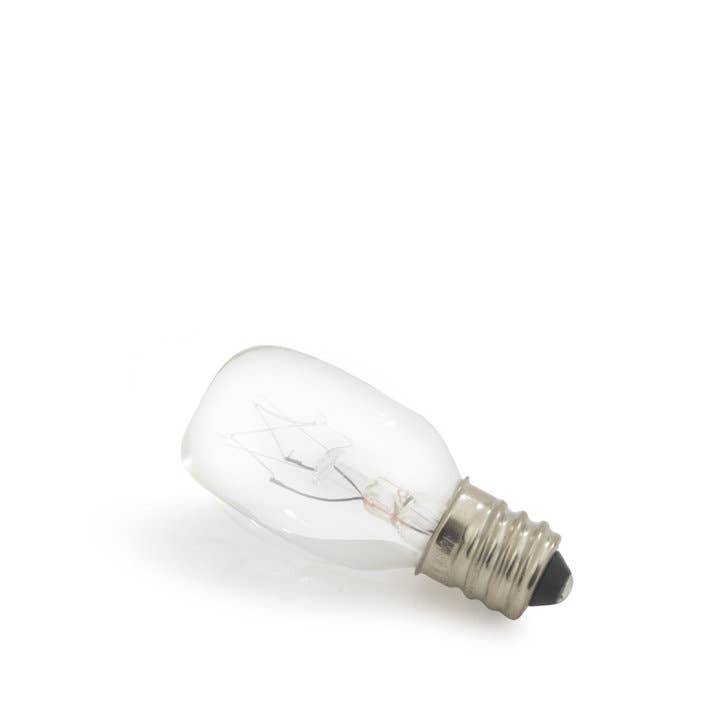 Vervangende warmtelamp 15 watt voor elektrische waxbrander stopcontact