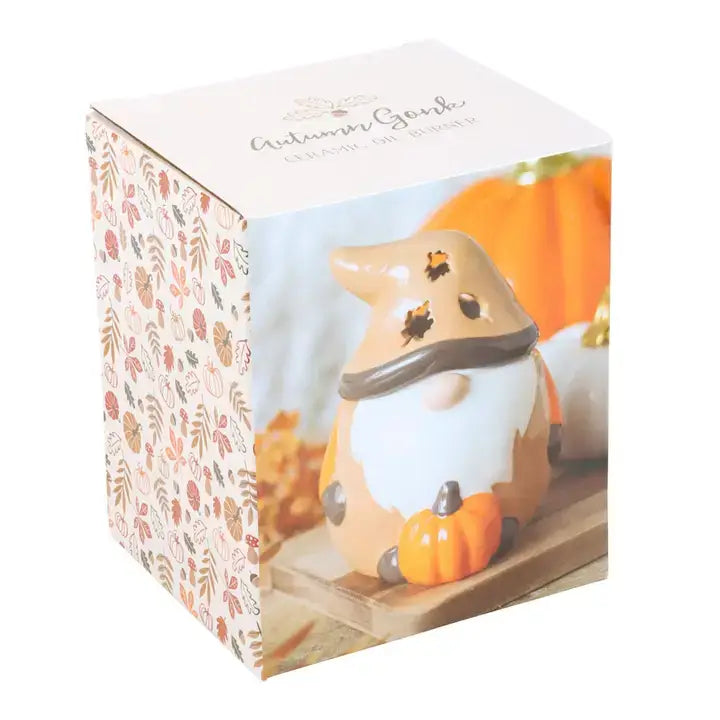 waxbrander gnome herfst