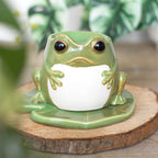 Wax burner frog