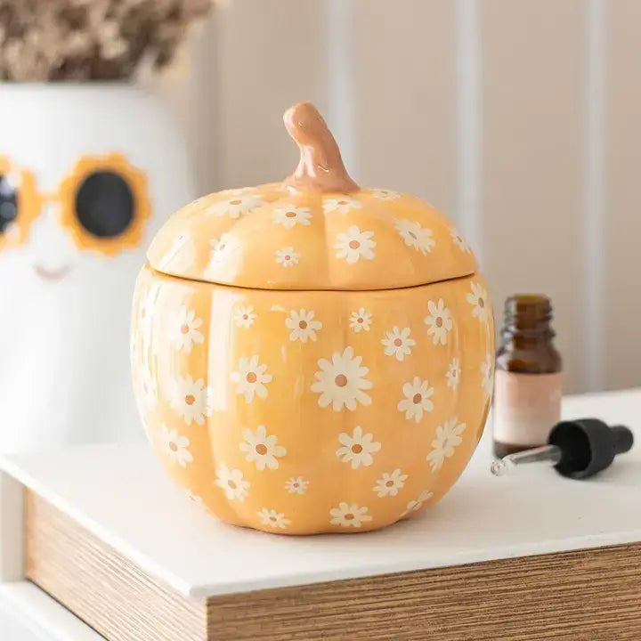 Waxbrander groovy pompoen herfst 