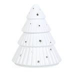 Waxbrander kerstboom wit – elegante keramische waxbrander in kerstboomvorm voor waxmelts