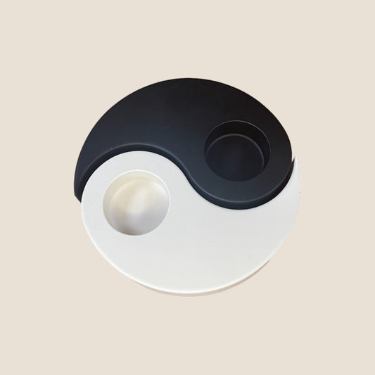 Woondecoratie Waxinelichthouder Yin&Yang-woonaccessoires-[Roeloffs Candles & Home Decor]-