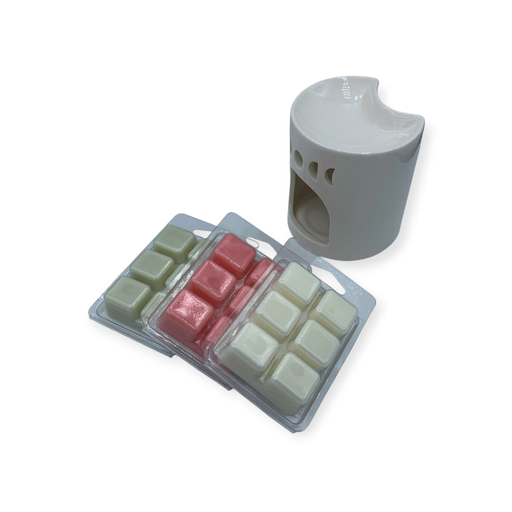 Waxmelt Startpakket - Waxbrander + 3 Waxmelts naar Keuze