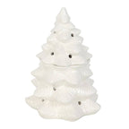 Waxbrander winter sparrenboom