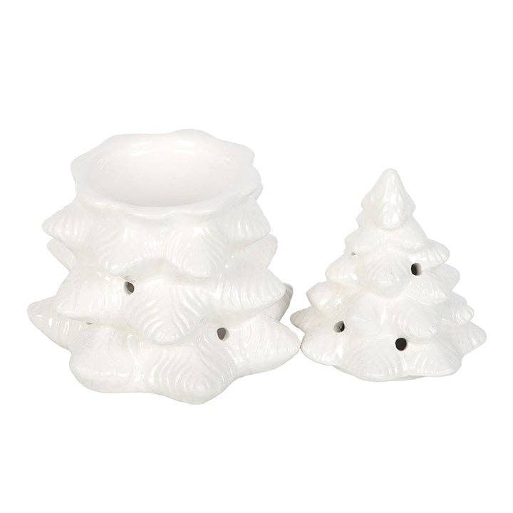 Waxbrander winter sparrenboom gebruiksklaar