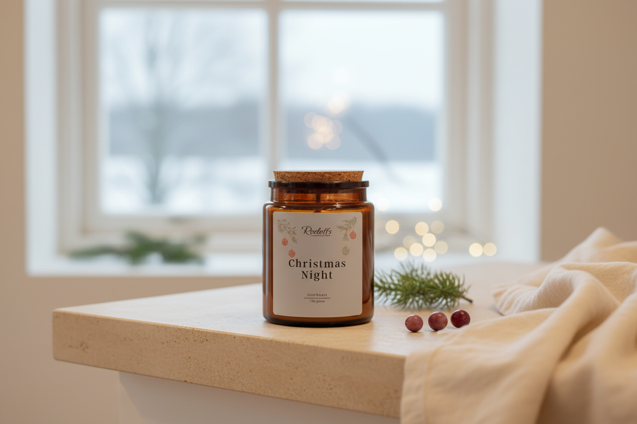Christmas Night – Bright Winter Afternoon Scene