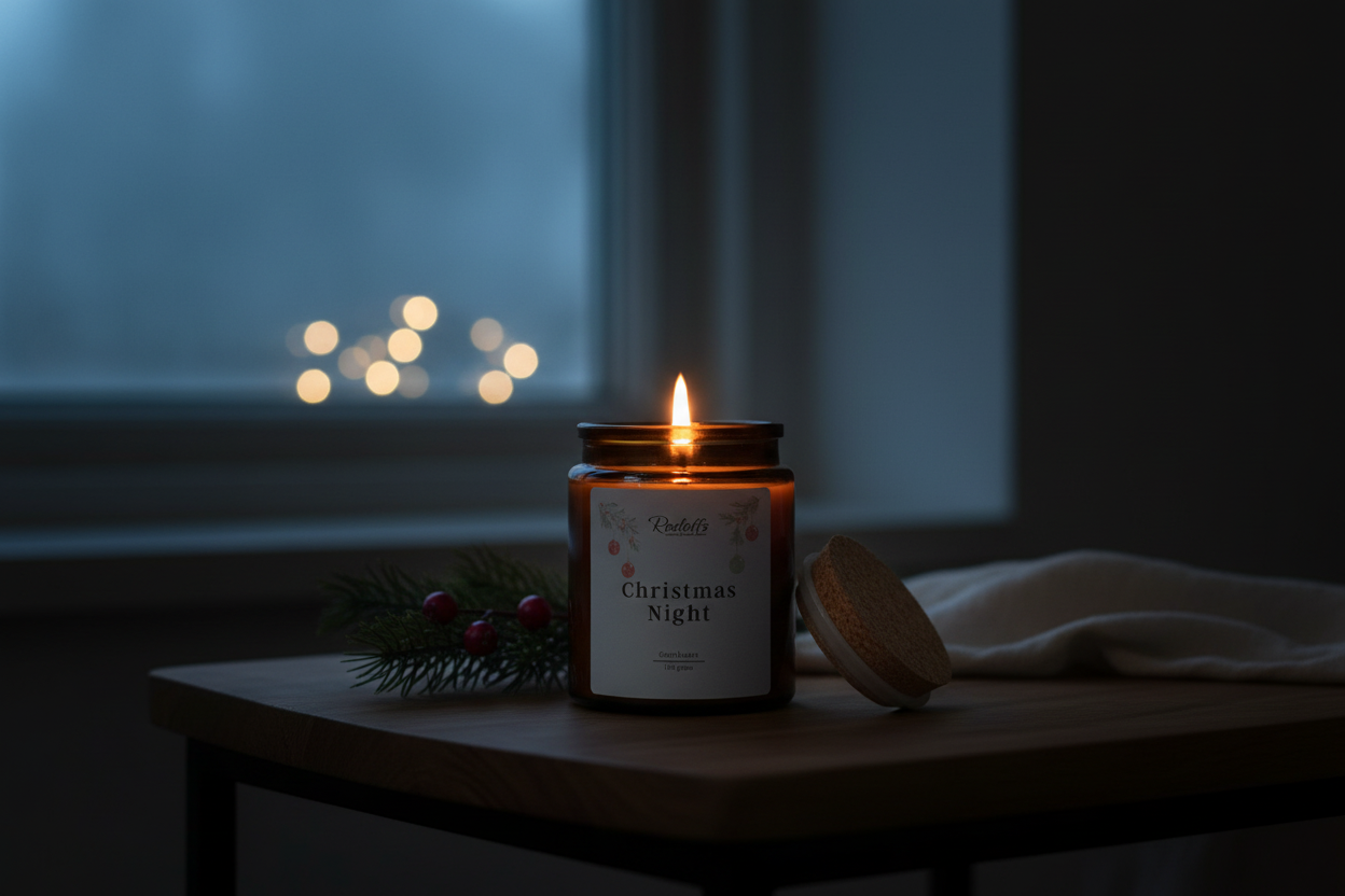 Christmas Night – Deep Winter Evening Scene
