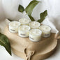 Geur waxinelichtjes Bergamot - Lelietje-van-Dalen 6 stuks | Divine - Roeloffs Candles & Home Decor