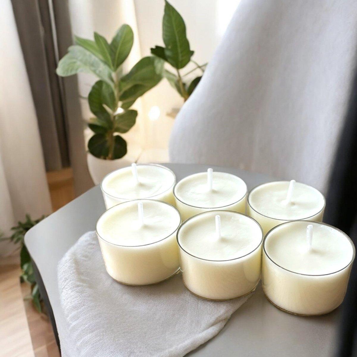 Waxinelichtjes met geur Geur waxinelichtjes Frisse Linnen Roeloffs Candles & Home Decor