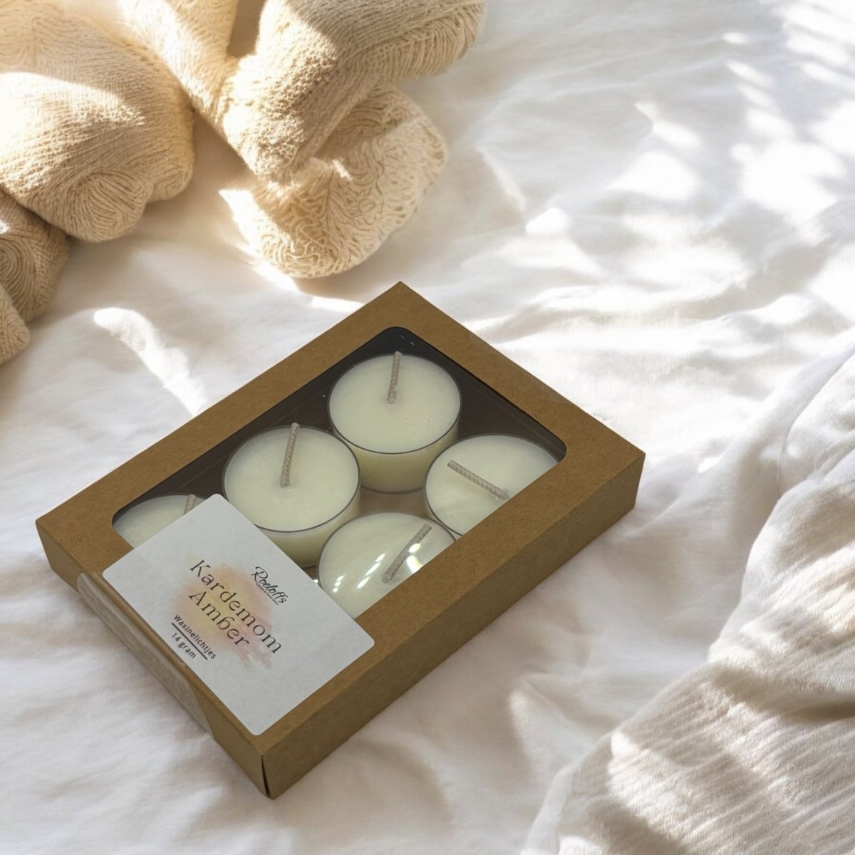 Geur waxinelichtjes Kardemom - AmberRoeloffs Candles & Home DecorRC000104
