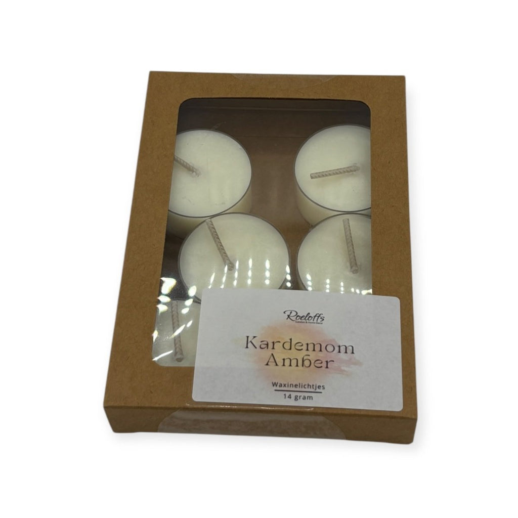 Geur waxinelichtjes Kardemom - AmberRoeloffs Candles & Home DecorRC000104
