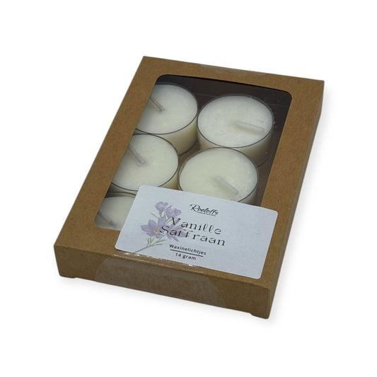 Geur waxinelichtjes Vanille - SaffraanRoeloffs Candles & Home DecorRCGeuwax00084