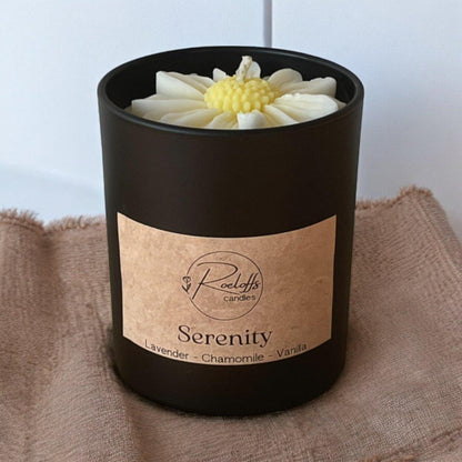 Scented candle Serenity / Lavender - Chamomile