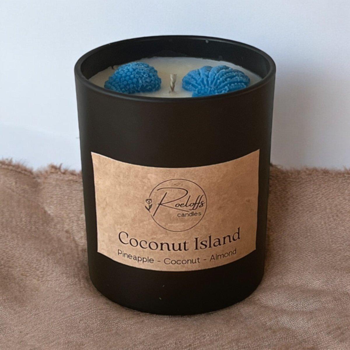 Scented candle Coconut Island / Orange - Coconut