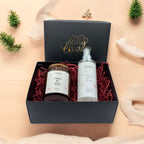 Kerstcadeau Rust met geurkaars Snug & Hug en roomspray in luxe verpakking voor een ontspannen kerst