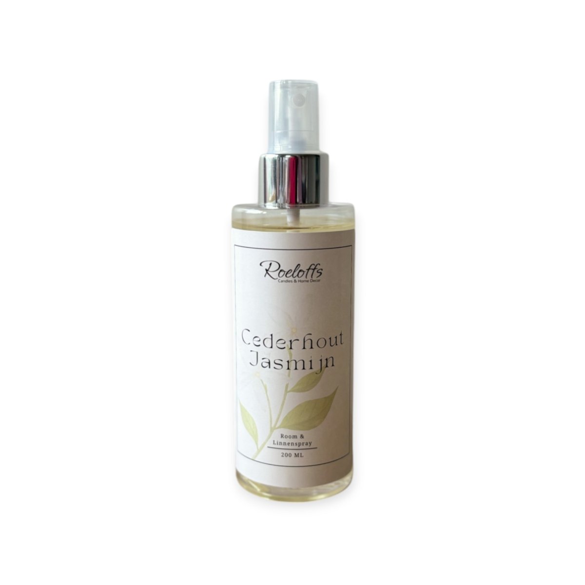 Roomspray Cederhout - Jasmijn - Rust in huis dankzij de helende geur van deze interieur spray Cederhout - Jasmijn. Aromatherapie voor jouw welzijn in een sterke roomspray. Roeloffs Candles & Home Decor 