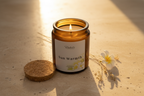 Sun Warmth – Lit Candle Golden Hour