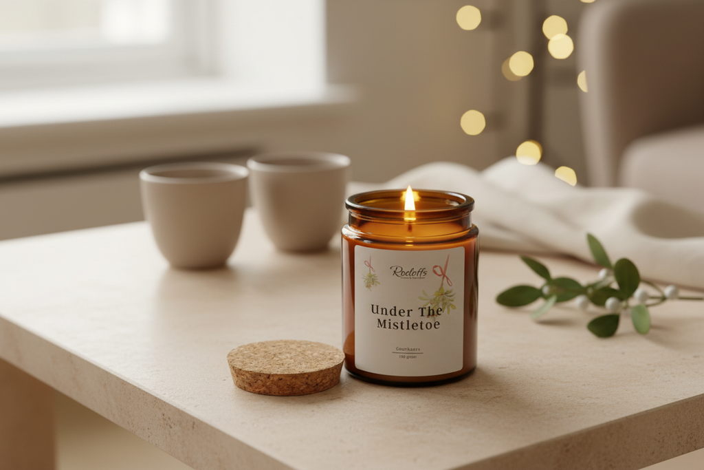 Under The Mistletoe – Lit Romantic Winter Scene