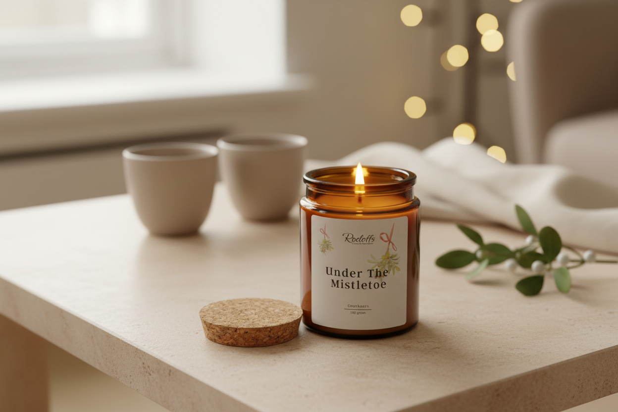 Under The Mistletoe – Lit Romantic Winter Scene