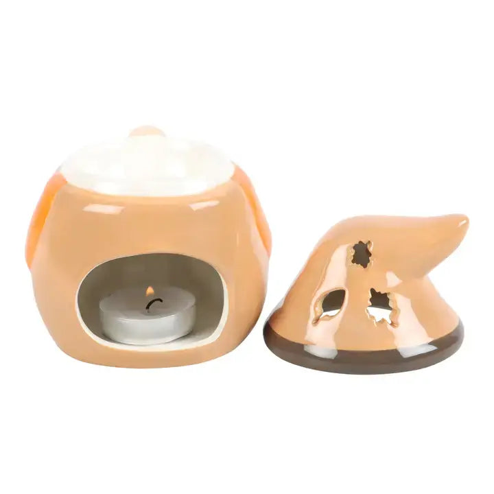 waxbrander gnome herfst