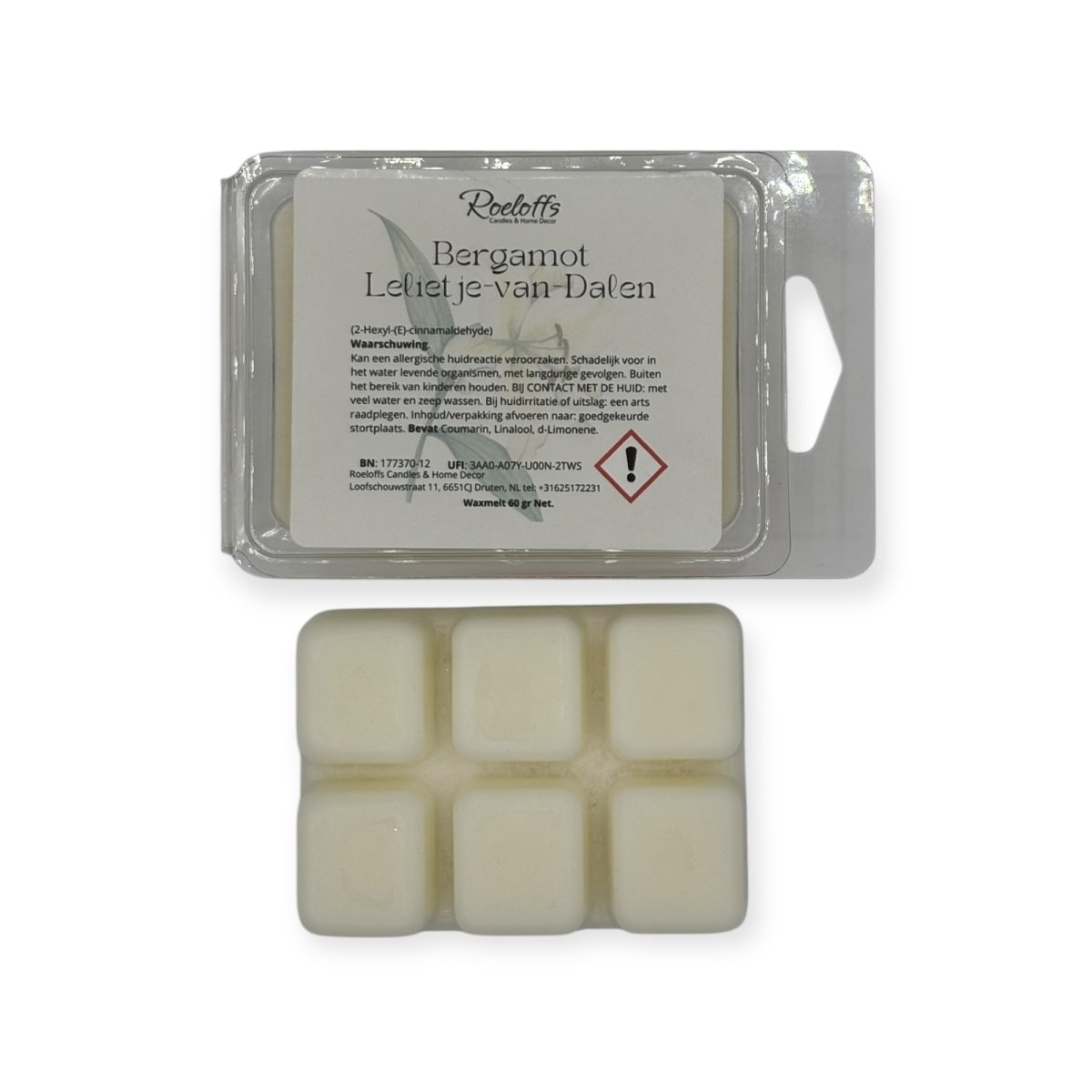 Waxmelt Bergamot - Lelietje - van - DalenRoeloffs Candles & Home DecorRCWaxWax00059