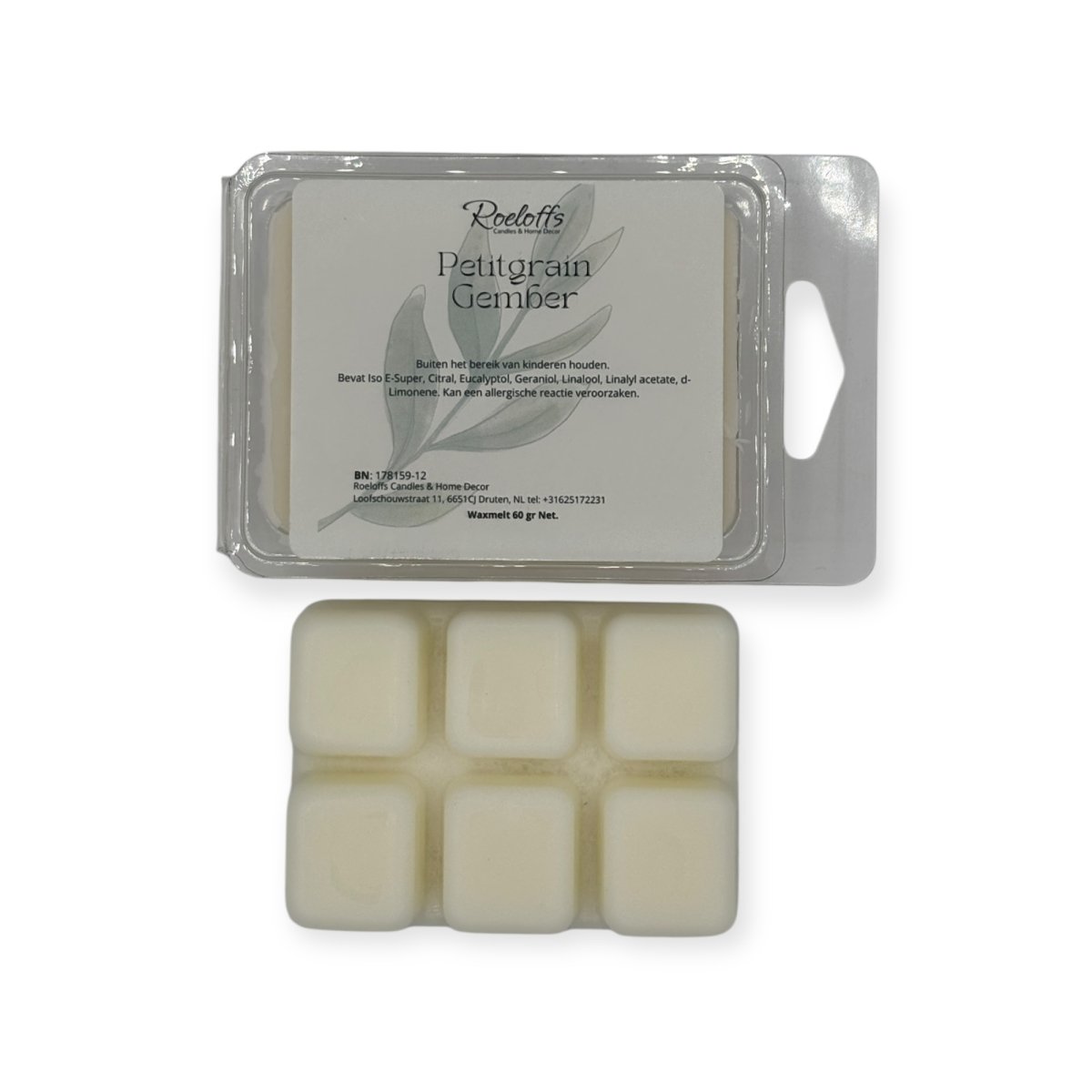 Waxmelt Petitgrain - GemberRoeloffs Candles & Home DecorRCWaxWax00066